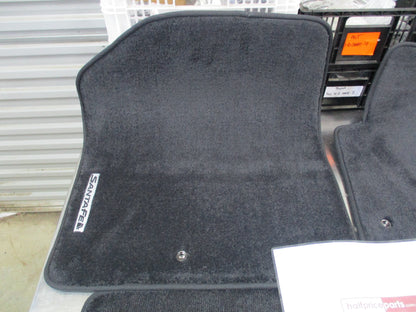 Hyundai Santa FE Genuine Carpet Floor Mat Set Of 4 Black New Part