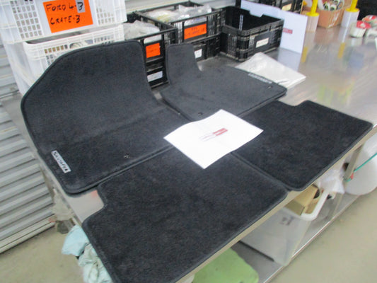 Hyundai Santa FE Genuine Carpet Floor Mat Set Of 4 Black New Part