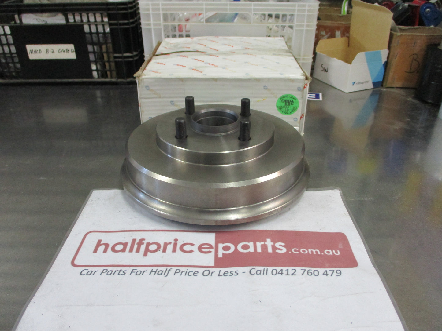 RDA Rear Brake Drums (Single) Suits Holden Astra LD New Part
