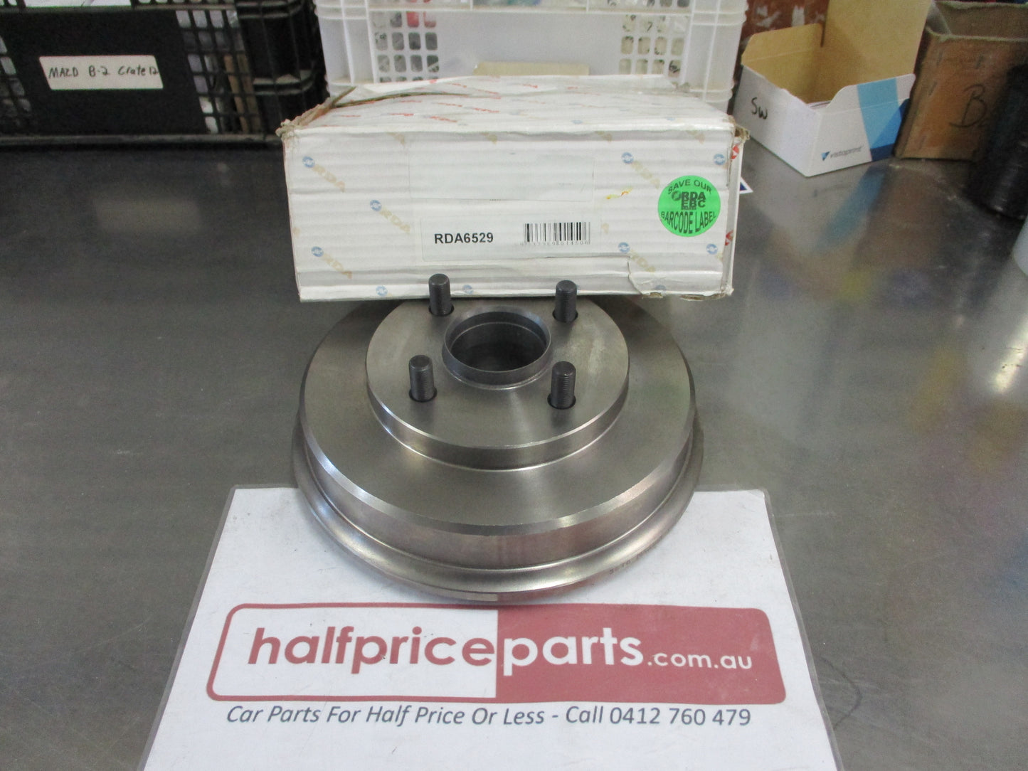 RDA Rear Brake Drums (Single) Suits Holden Astra LD New Part