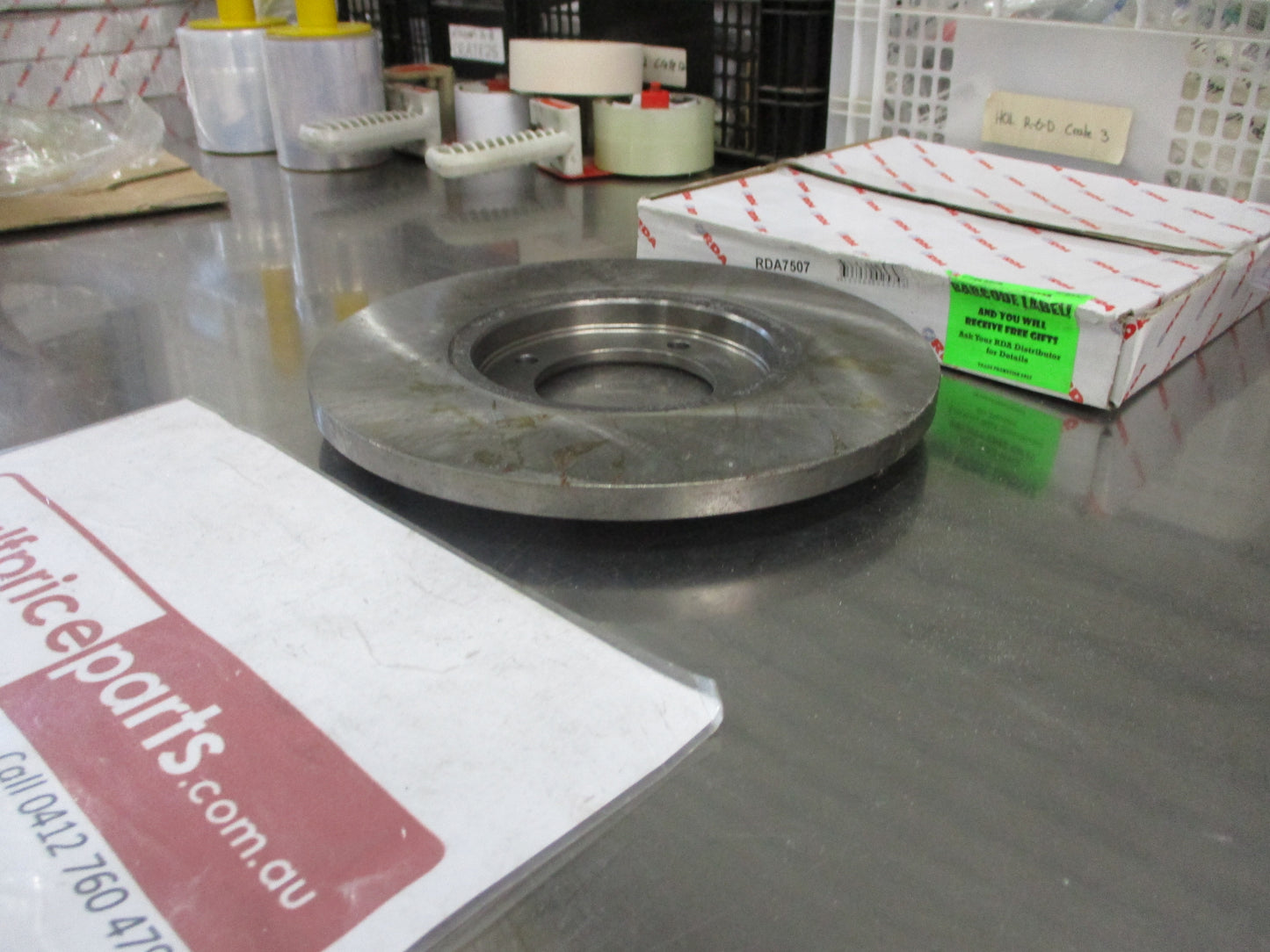 RDA Front Standard Disc Rotors (Single) Suits Toyota Supra 79-81 New Part