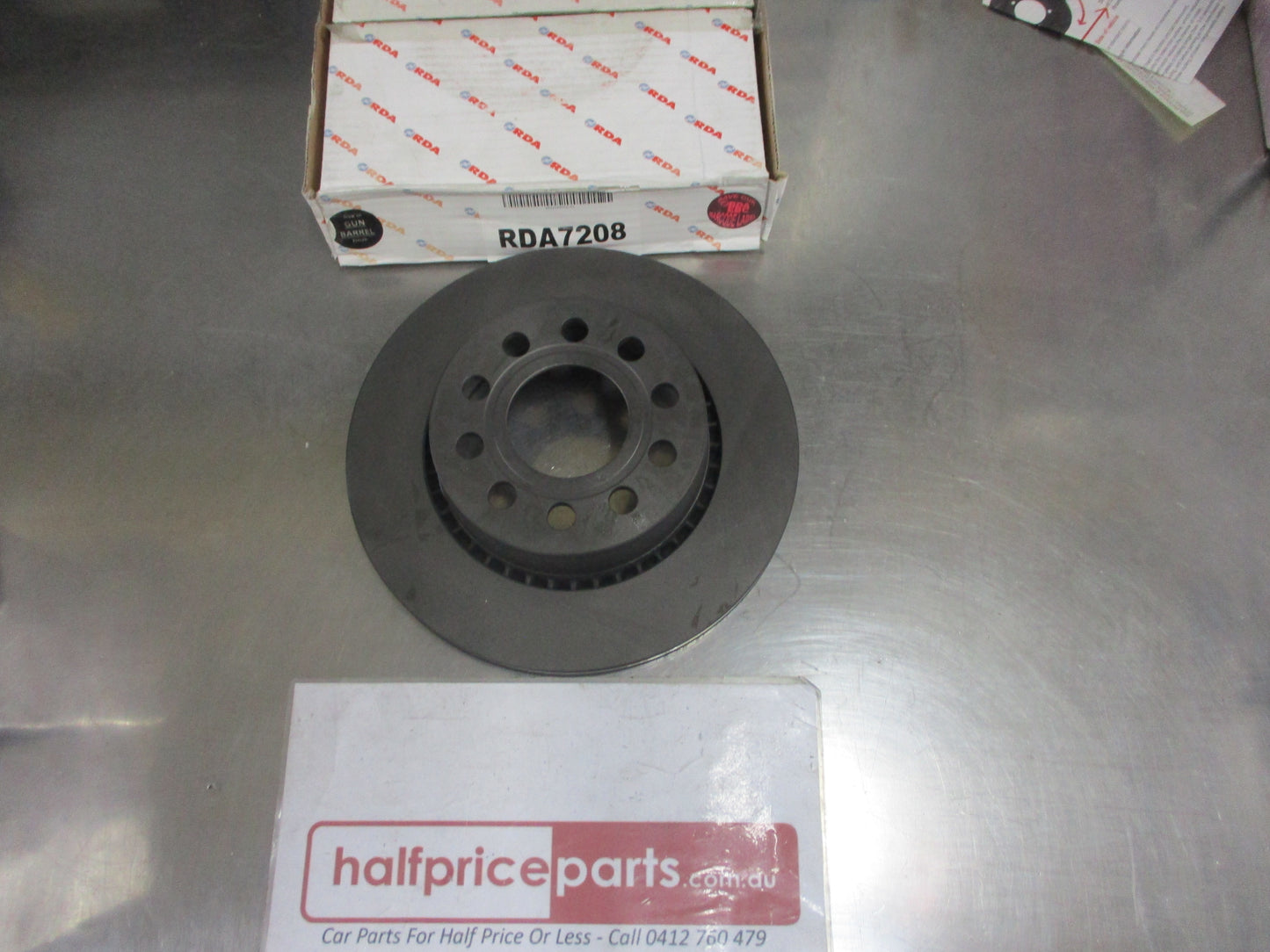 RDA Rear Disc Brake Rotor (Single) Standard Suits Audi A6 Quattro New Part