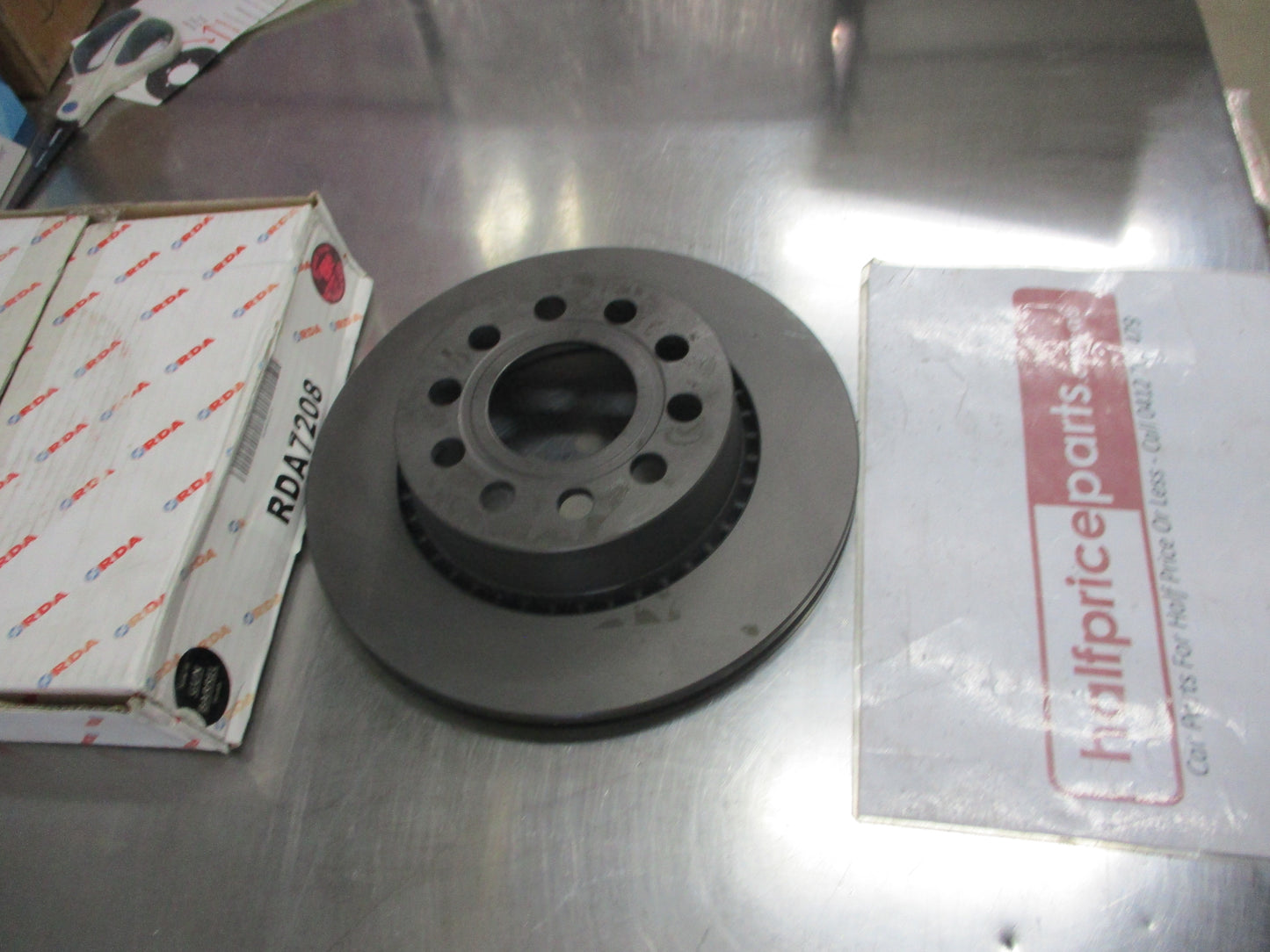 RDA Rear Disc Brake Rotor (Single) Standard Suits Audi A6 Quattro New Part