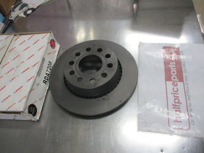 RDA Rear Disc Brake Rotor (Single) Standard Suits Audi A6 Quattro New Part