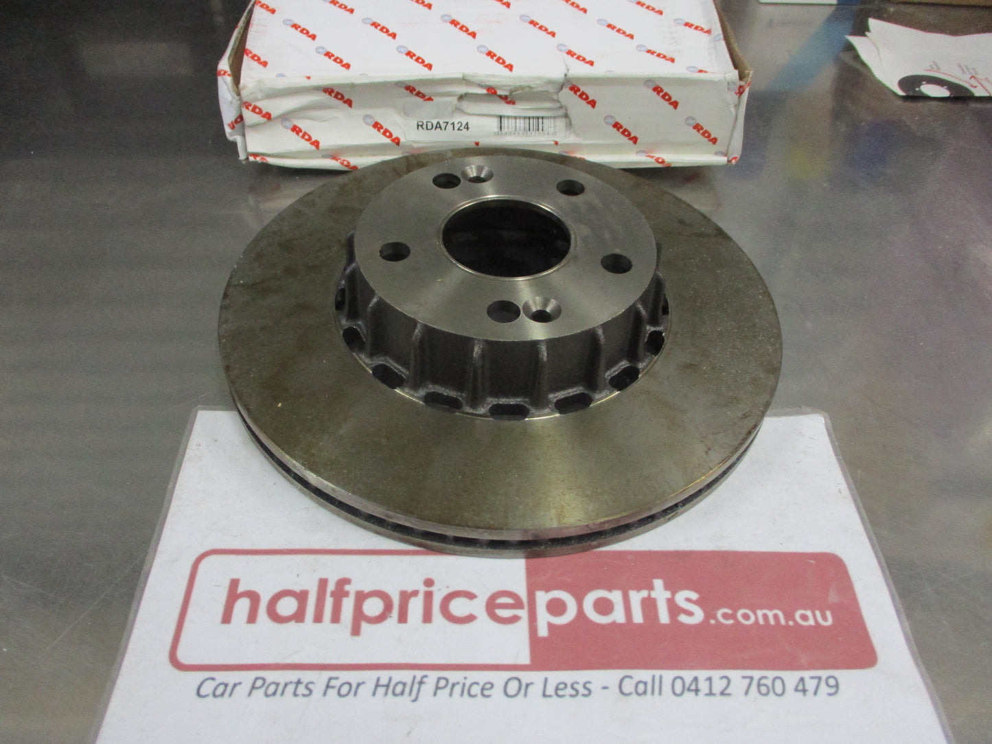 RDA Front Disc Brake Rotors (Single) Standard Suits Renault 25 V6 New Part