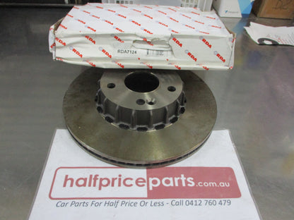 RDA Front Disc Brake Rotors (Single) Standard Suits Renault 25 V6 New Part