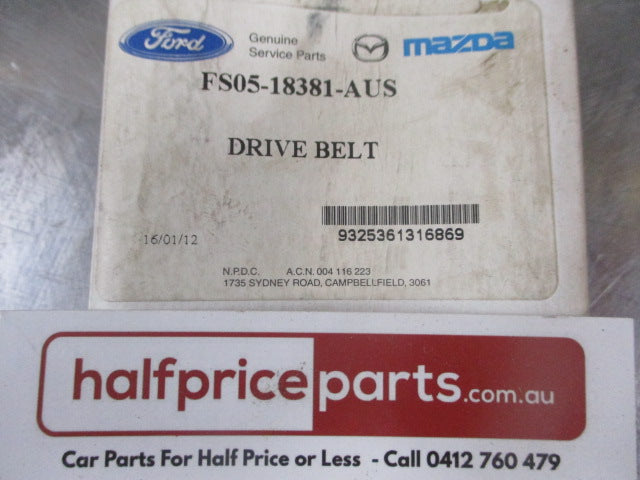 Ford Laser KQ Genuine Drive Belt Polyrib New Part