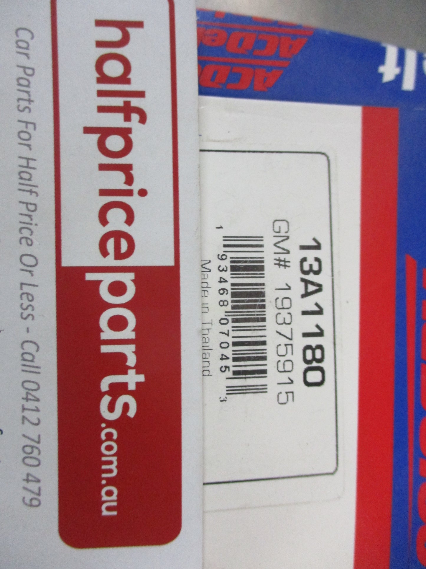 ACDelco Drive Belt Suits Jaguar-Jeep-Mazda-Mitsubishi-Nissan-Toyota New Part
