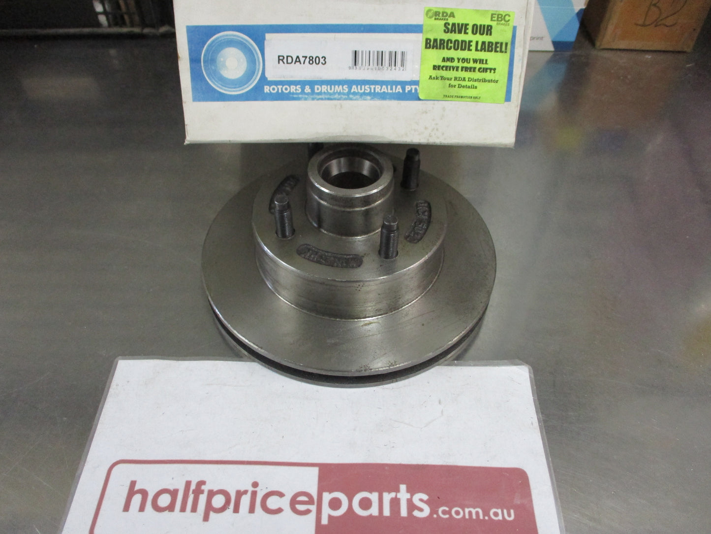 RDA Standard Front Disc Rotors (Single) Suits Ford Mustang New Part.
