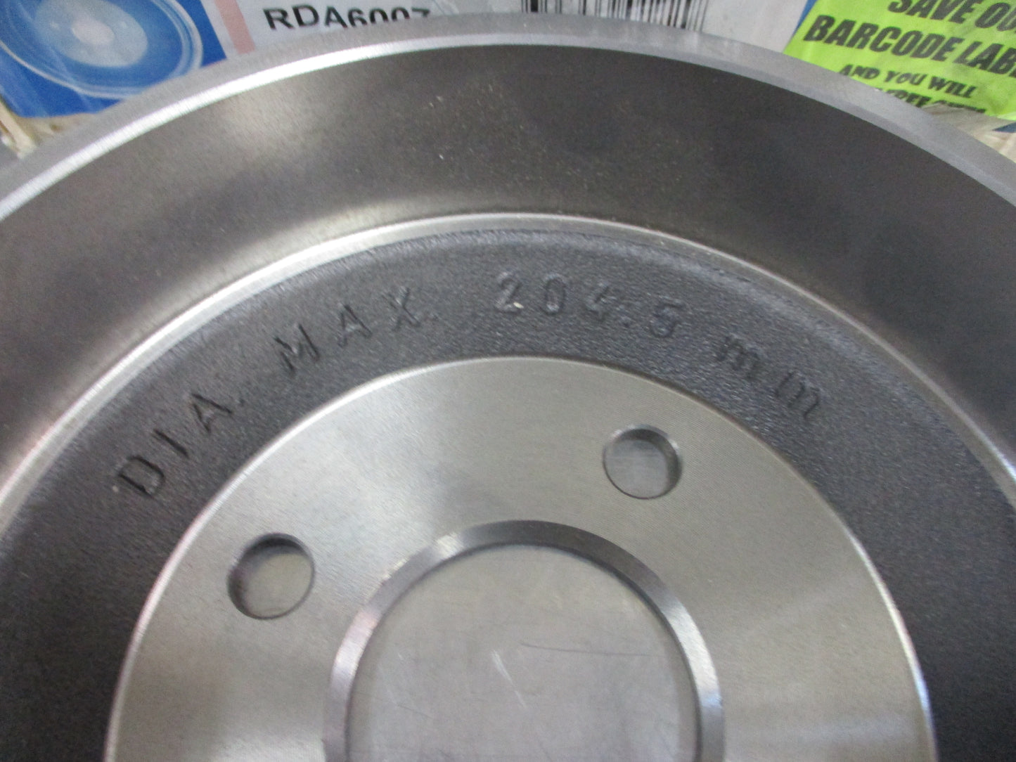 RDA Rear Brake Drums (Single) Suits Volvo 440/460/GLT/GLE New Part