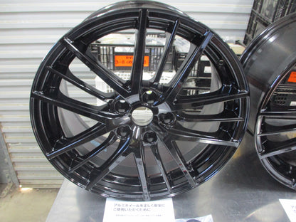 Subaru STI Genuine Set 4 Alloy Wheels 18x8.5 With Caps And Stems New Part