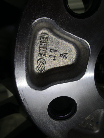 Subaru STI Genuine Set 4 Alloy Wheels 18x8.5 With Caps And Stems New Part