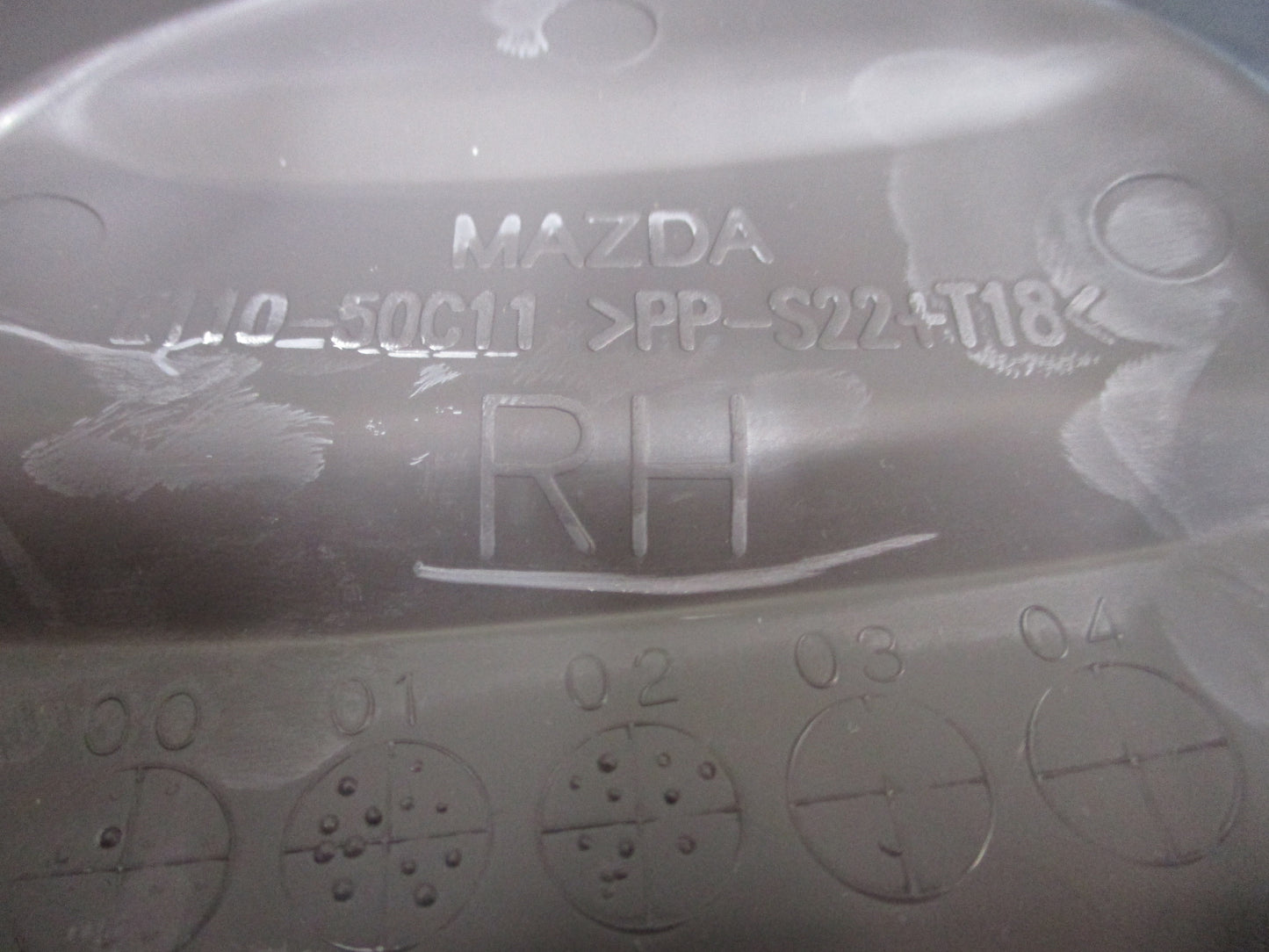 Mazda Tribute Genuine Right Hand (Drivers) Front Fog Light Blank Insert New Part