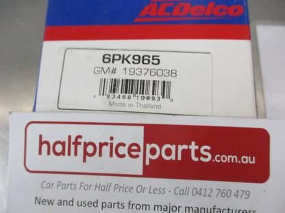 ACDelco Drive Belt Suits Mazda3-Mitsubishi Galant-Nissan Infinity Q45 New Part