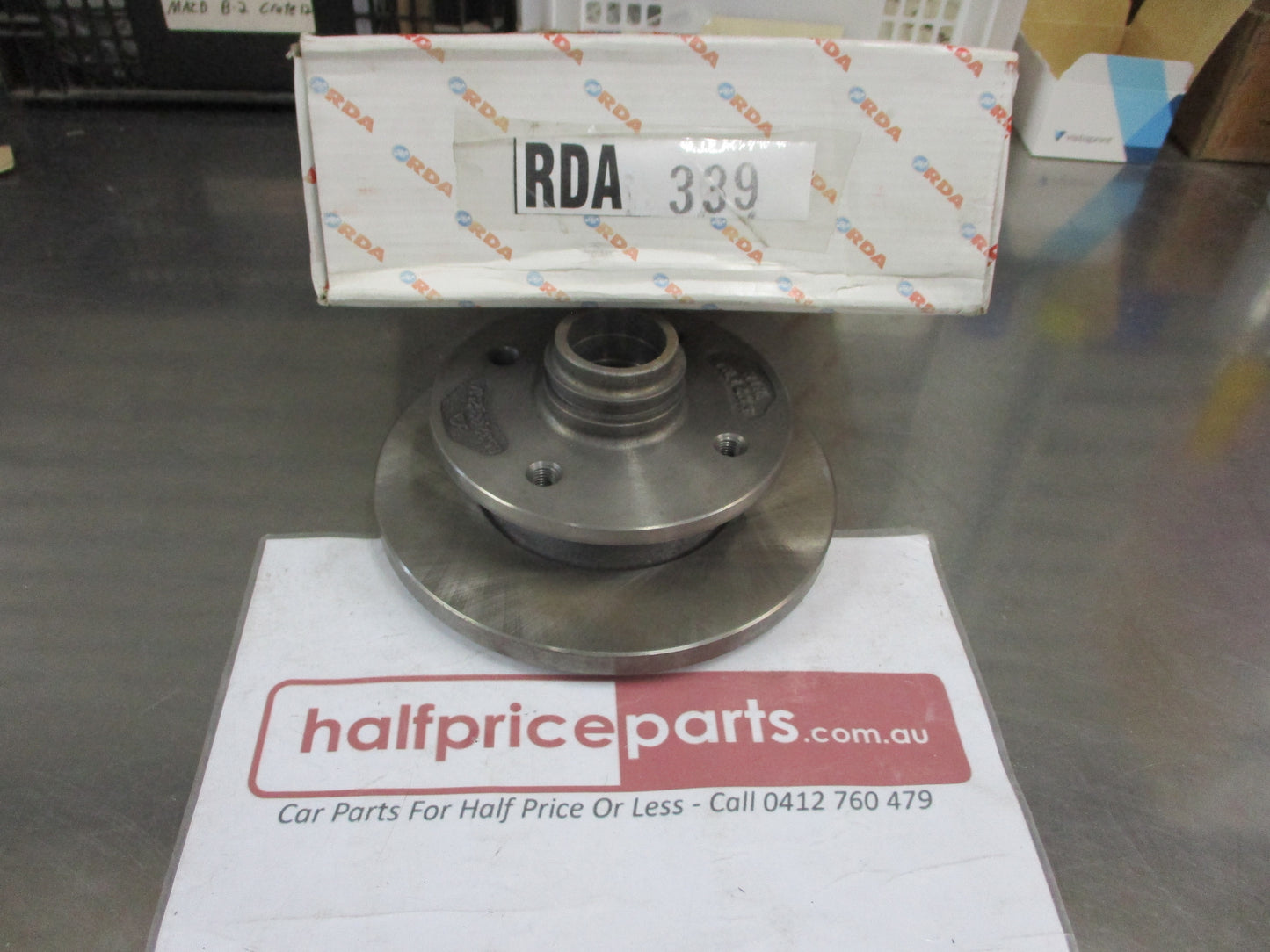 RDA Front Disc Brake Rotor (Single) Suits Mazda 323 Series New Part