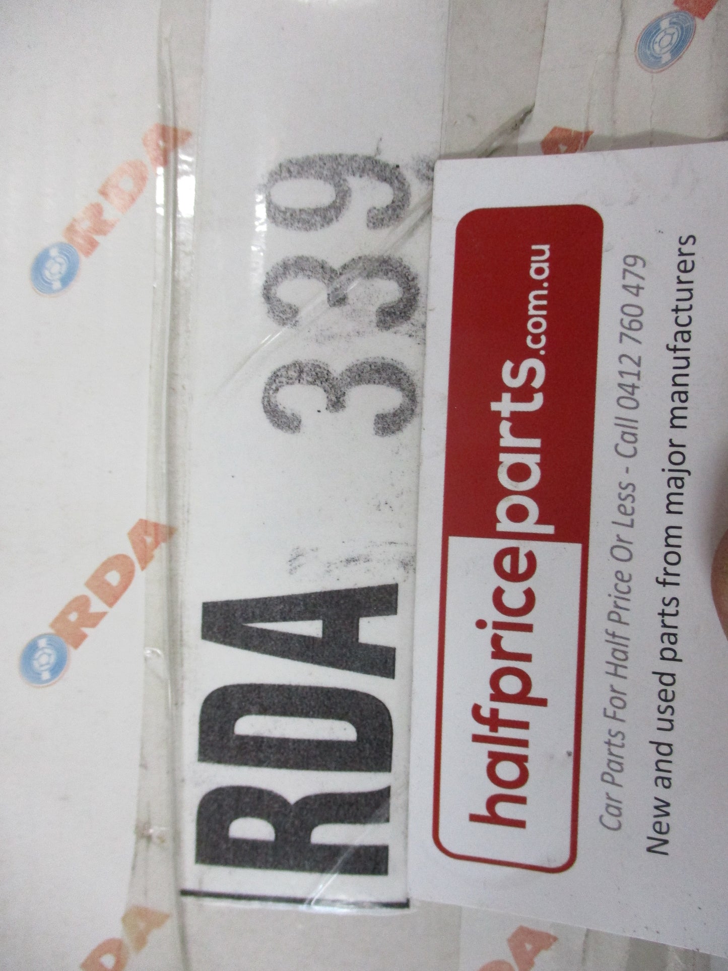 RDA Front Disc Brake Rotor (Single) Suits Mazda 323 Series New Part
