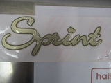 Hyundai Excel X3 Sprint 'SPRINT' Rear Emblem New Part