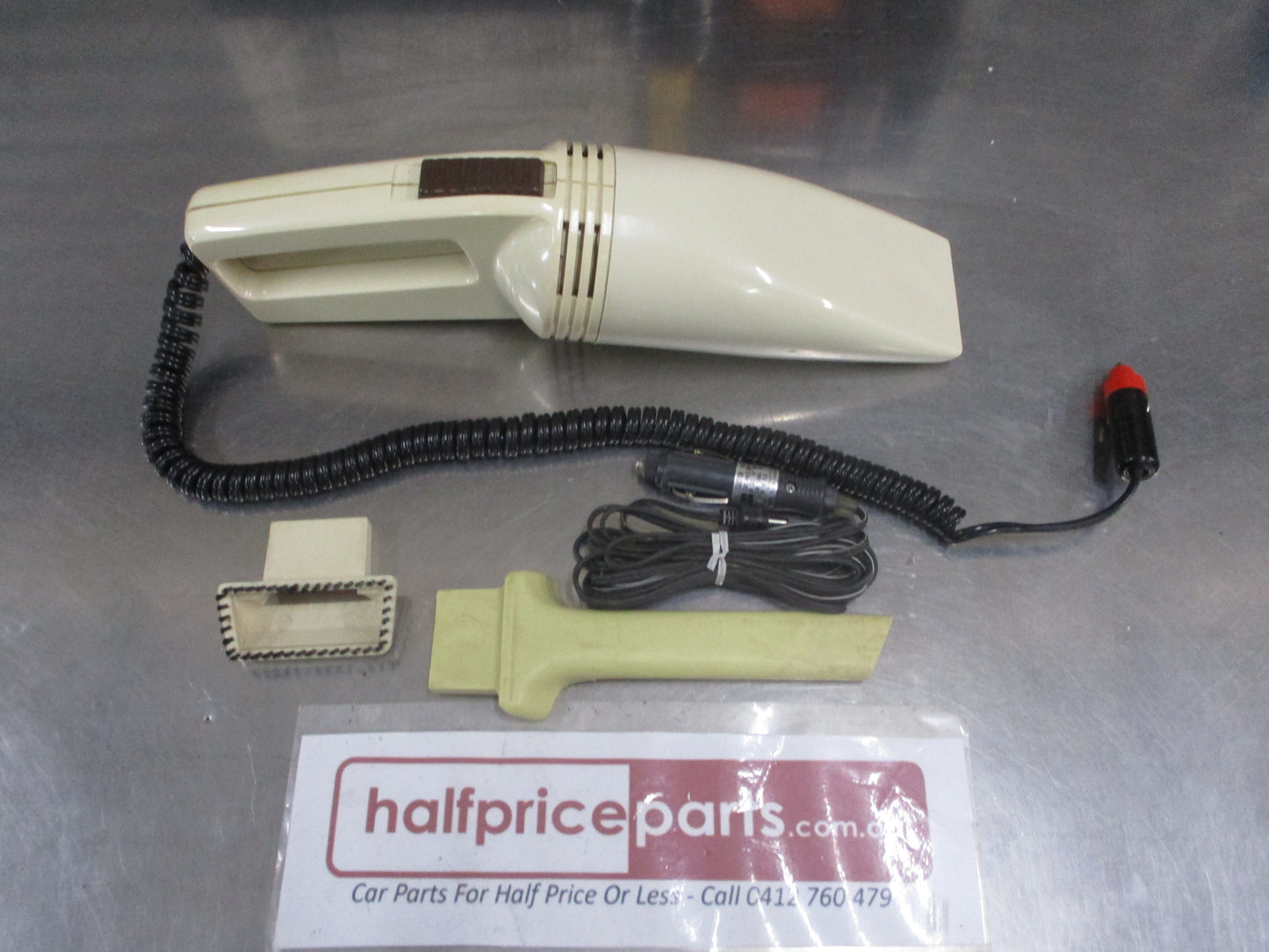 Vintage Auto Turbo Duster 12V Portable car Vacuum Vintage VGC Used Part
