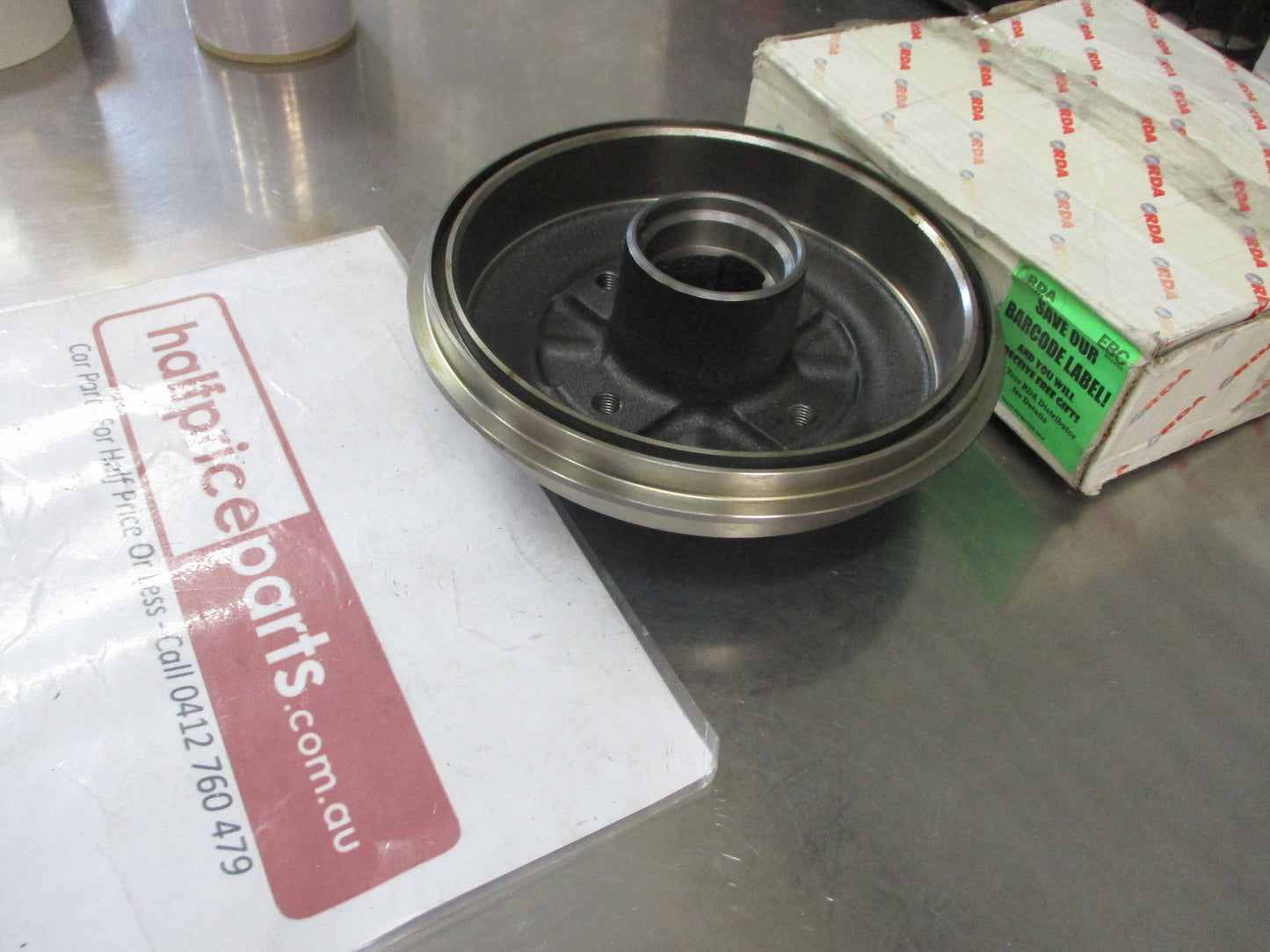 RDA Rear Brake Drum (Single) Suits Honda Prelude New Part