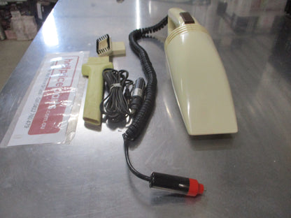 Vintage Auto Turbo Duster 12V Portable car Vacuum Vintage VGC Used Part