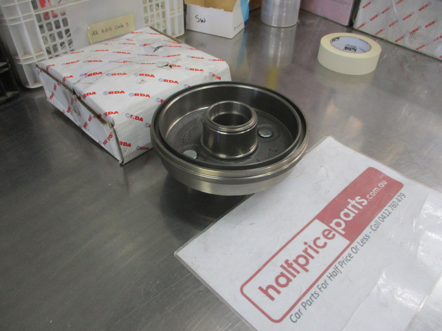 RDA Rear (Single) Rear Brake Drum Suits Daihatsu Handyvan L80 New Part.