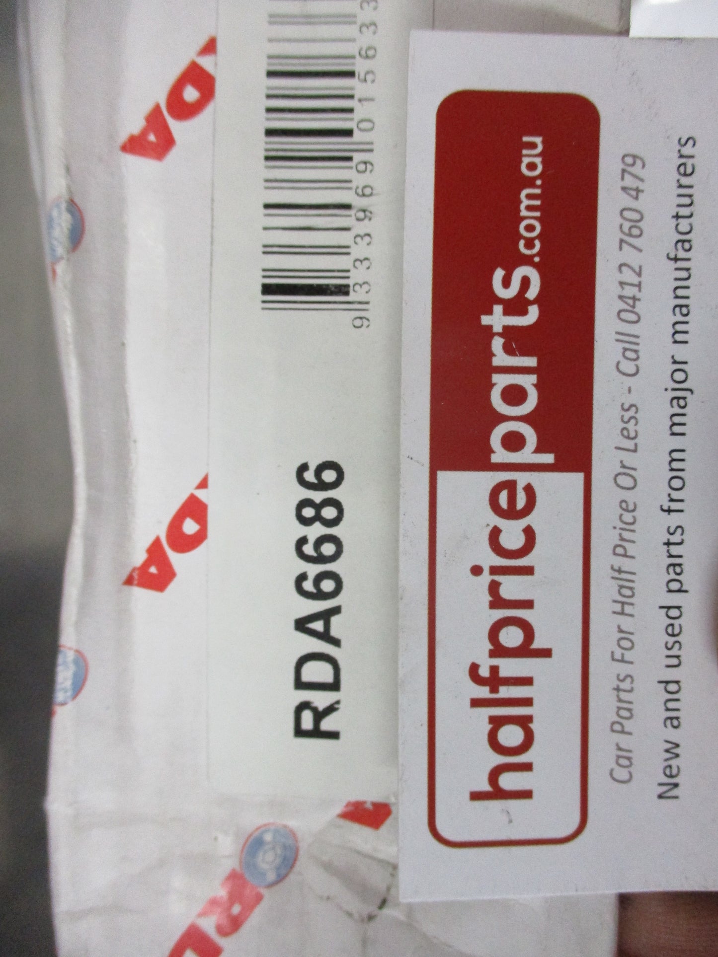 RDA Rear (Single) Rear Brake Drum Suits Daihatsu Handyvan L80 New Part.