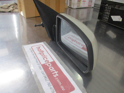 Kia Rio Genuine Right Hand (Drivers) Outside Mirror Assembly (Unpainted) New Part