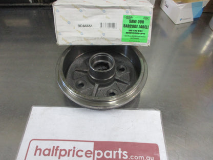 RDA Rear Drum Brake (Single) Suits Mitsubishi RB RC RD RE Colt New Part
