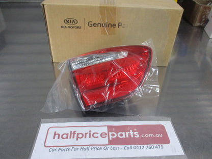 KIA Rio Genuine Left Hand Rear Inner Taillight Assembly (Passenger) New Part