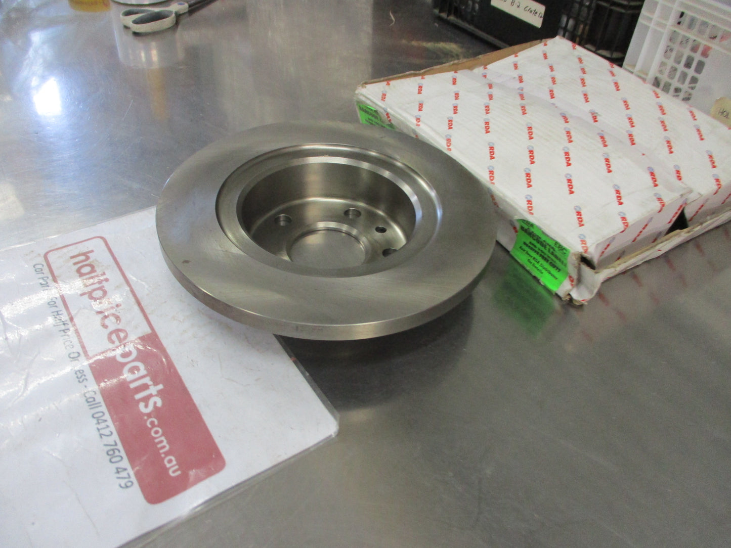 RDA Front Disc Brake Rotor (Single) Standard Suits VW Transporter New Part