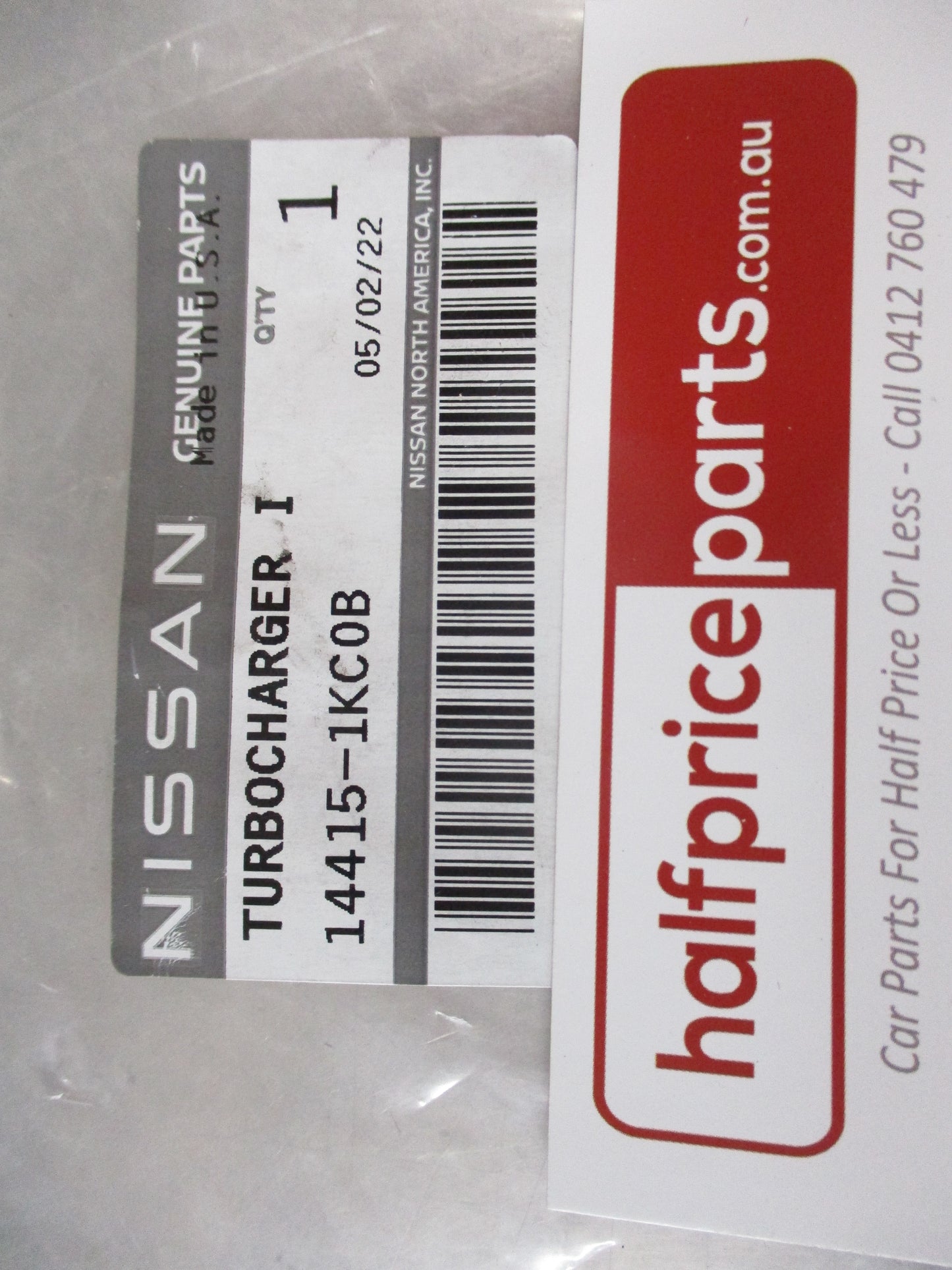 Nissan Juke Genuine Turbo Charger Inlet Gasket New Part