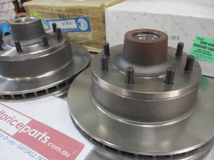 RDA Front Disc Brake Rotors (Pair) Suits Ford F250 New Part