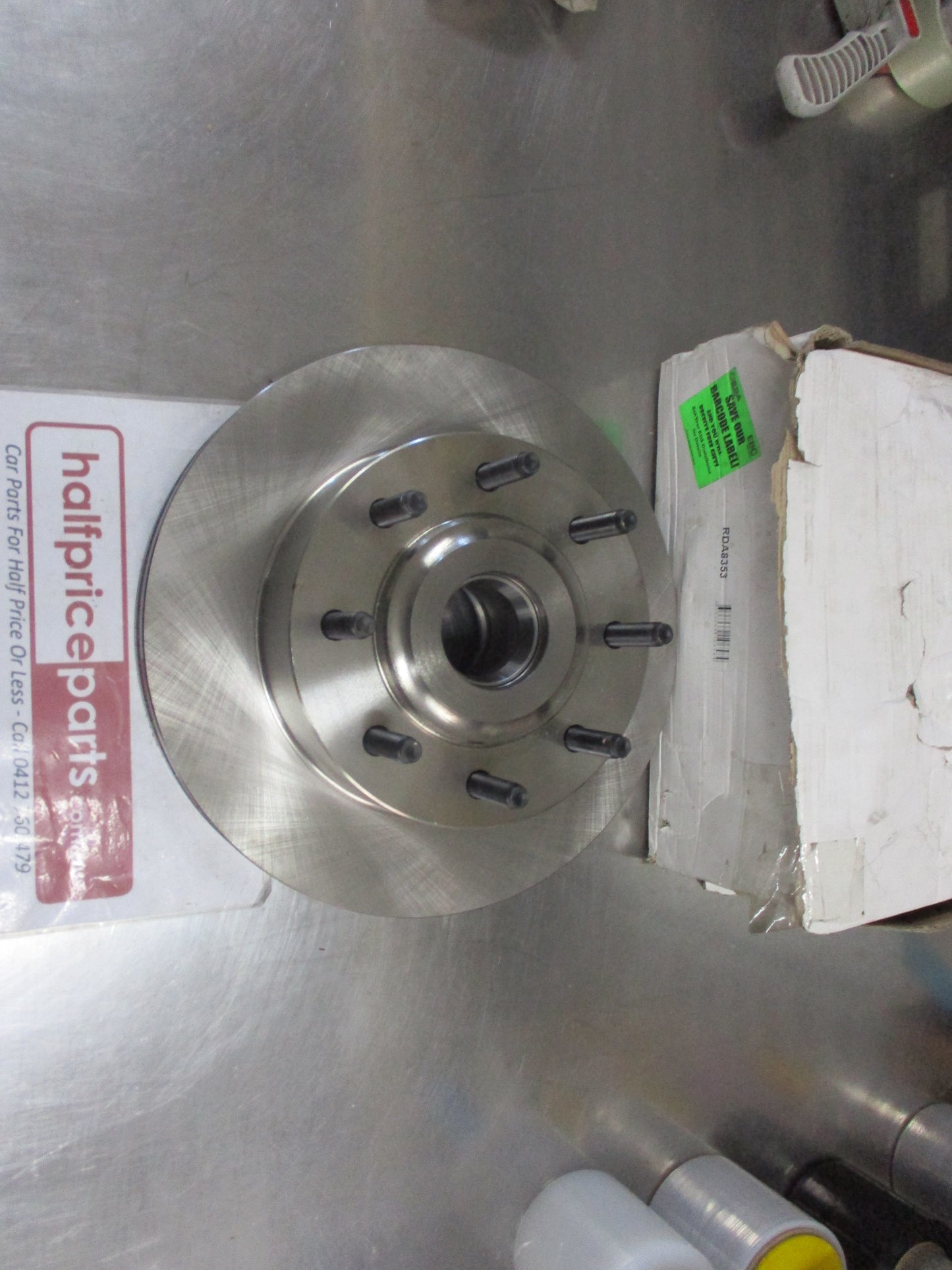 RDA Front Disc Brake Rotor Standard (Single) Suits Ford F350 2WD SRW New Part