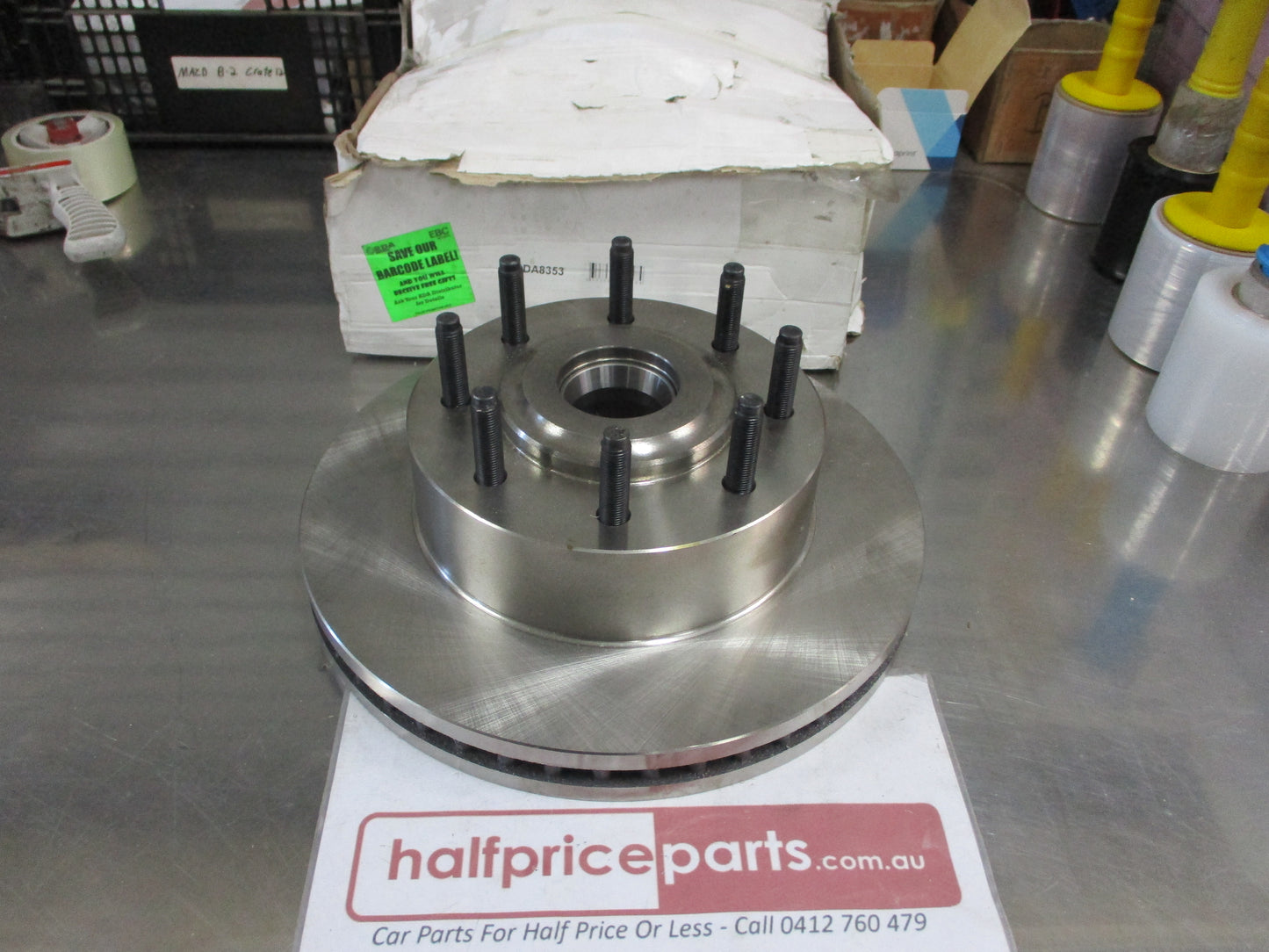 RDA Front Disc Brake Rotor Standard (Single) Suits Ford F350 2WD SRW New Part