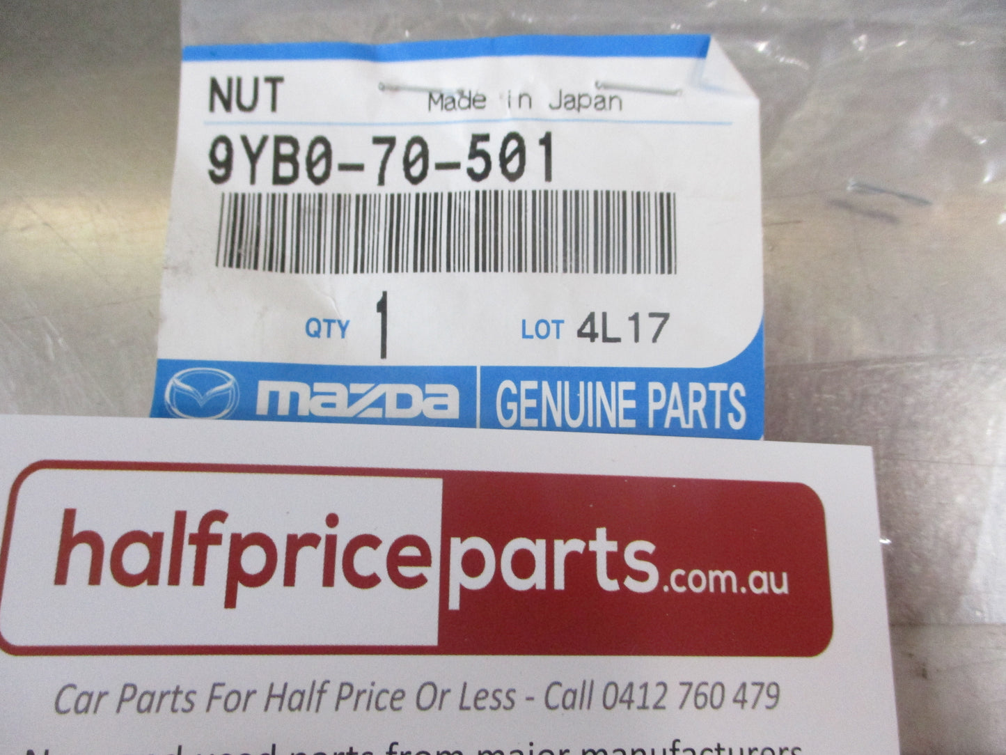 Mazda 3/Millenia Genuine Lens And Housing Nut New Part