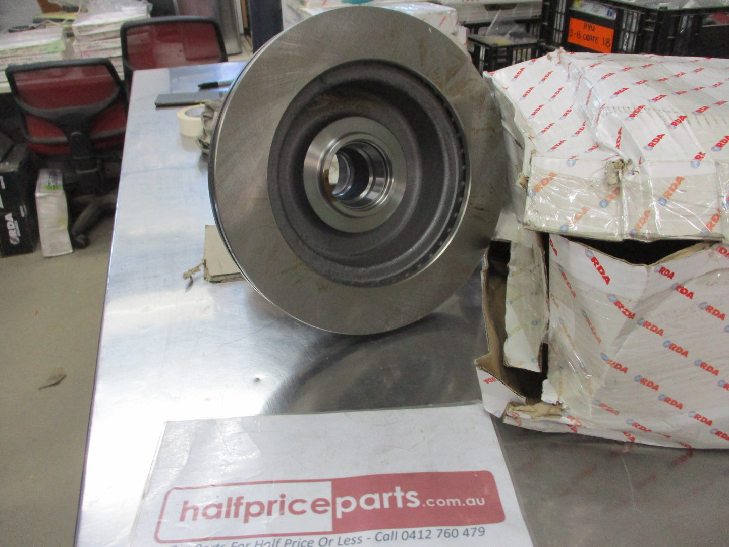 RDA Front Disc Brake Rotor (Single) Suits Ford F350 2WD Dual Rear Wheel New Part