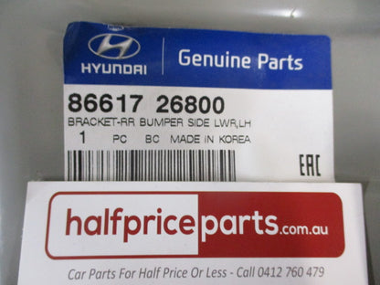 Hyundai Santa Fe Genuine Left Hand Rear Lower Bumper Bracket New Part