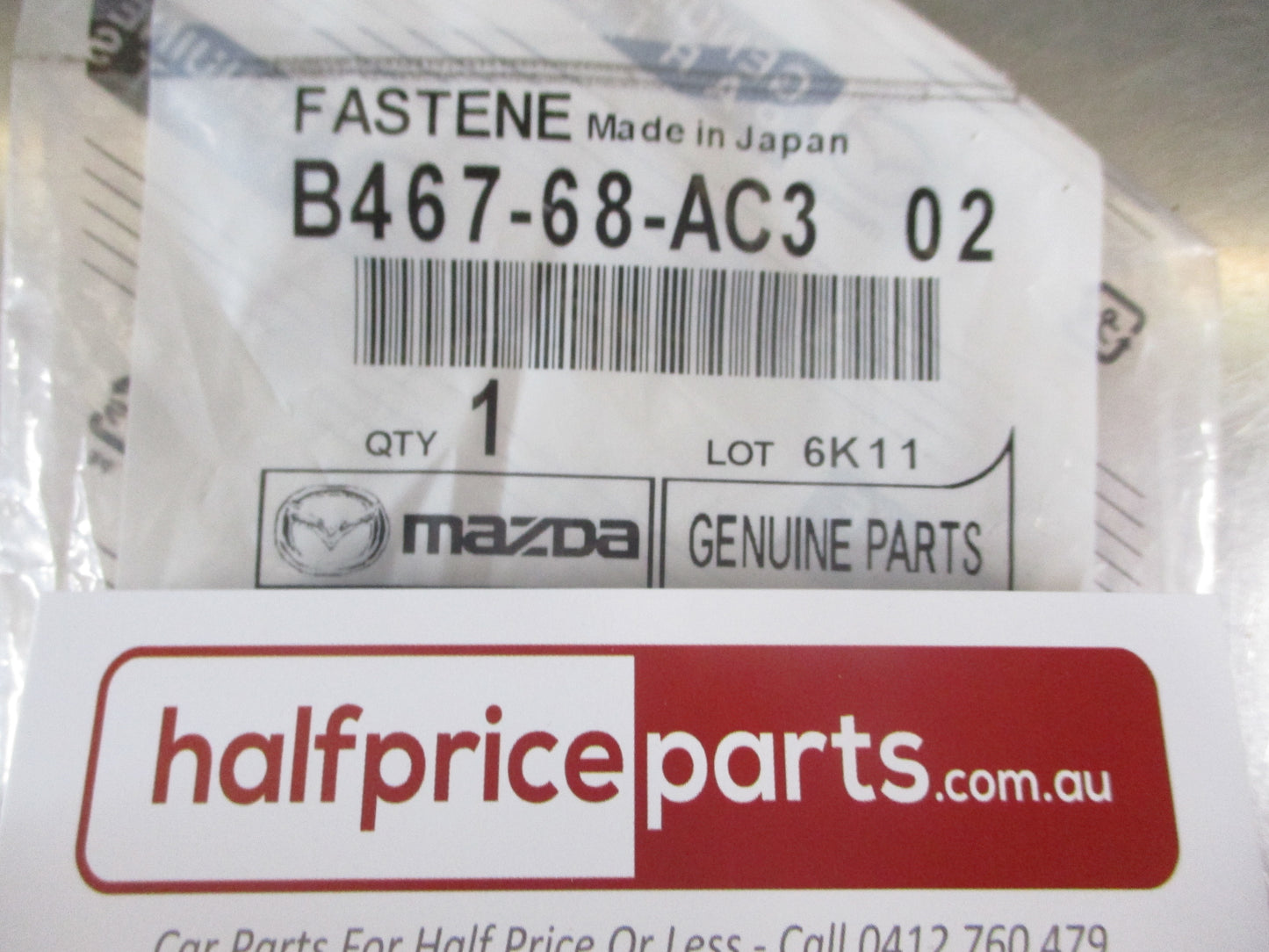 Mazda CX-9 Genuine Multi Use Fastener New Part