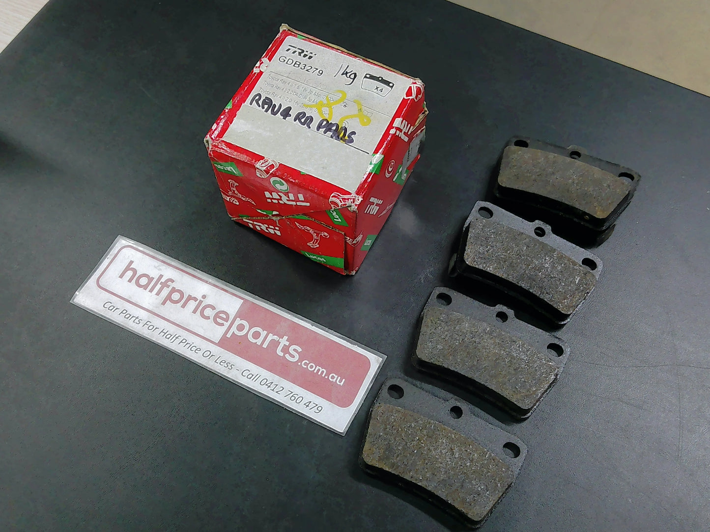 TRW Rear Brake Pad Set Suits Toyota Rav 4/Chery J11 New Part