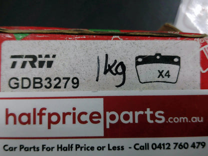 TRW Rear Brake Pad Set Suits Toyota Rav 4/Chery J11 New Part
