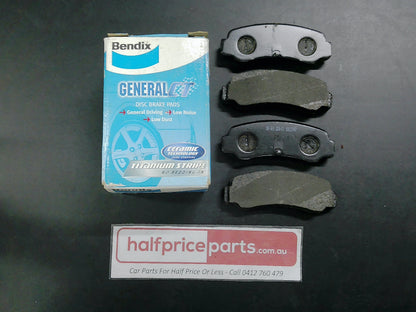 Bendix Rear Brake Pad Set Suits Toyota Corolla New Part