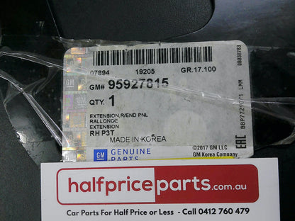 Holden TJ Trax/Mokka Genuine Right Hand Rear End Panel Extension New Part