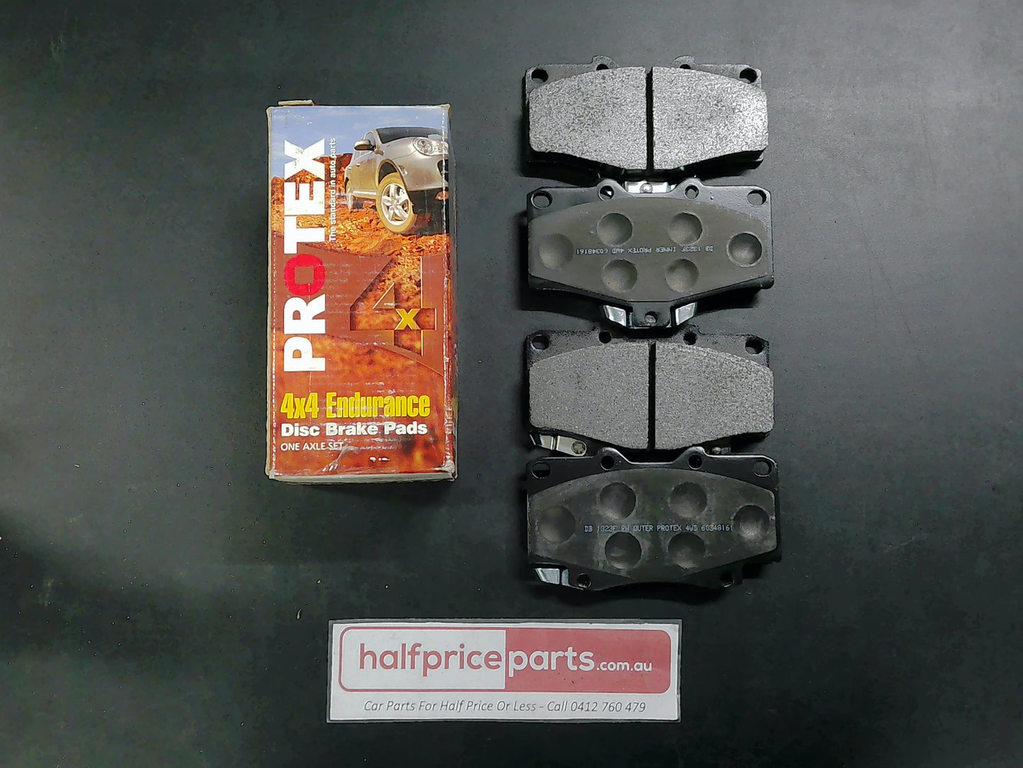Protex Front Brake Pads Suits Toyota Prado/Hilux/Landcruiser/Surf New Part