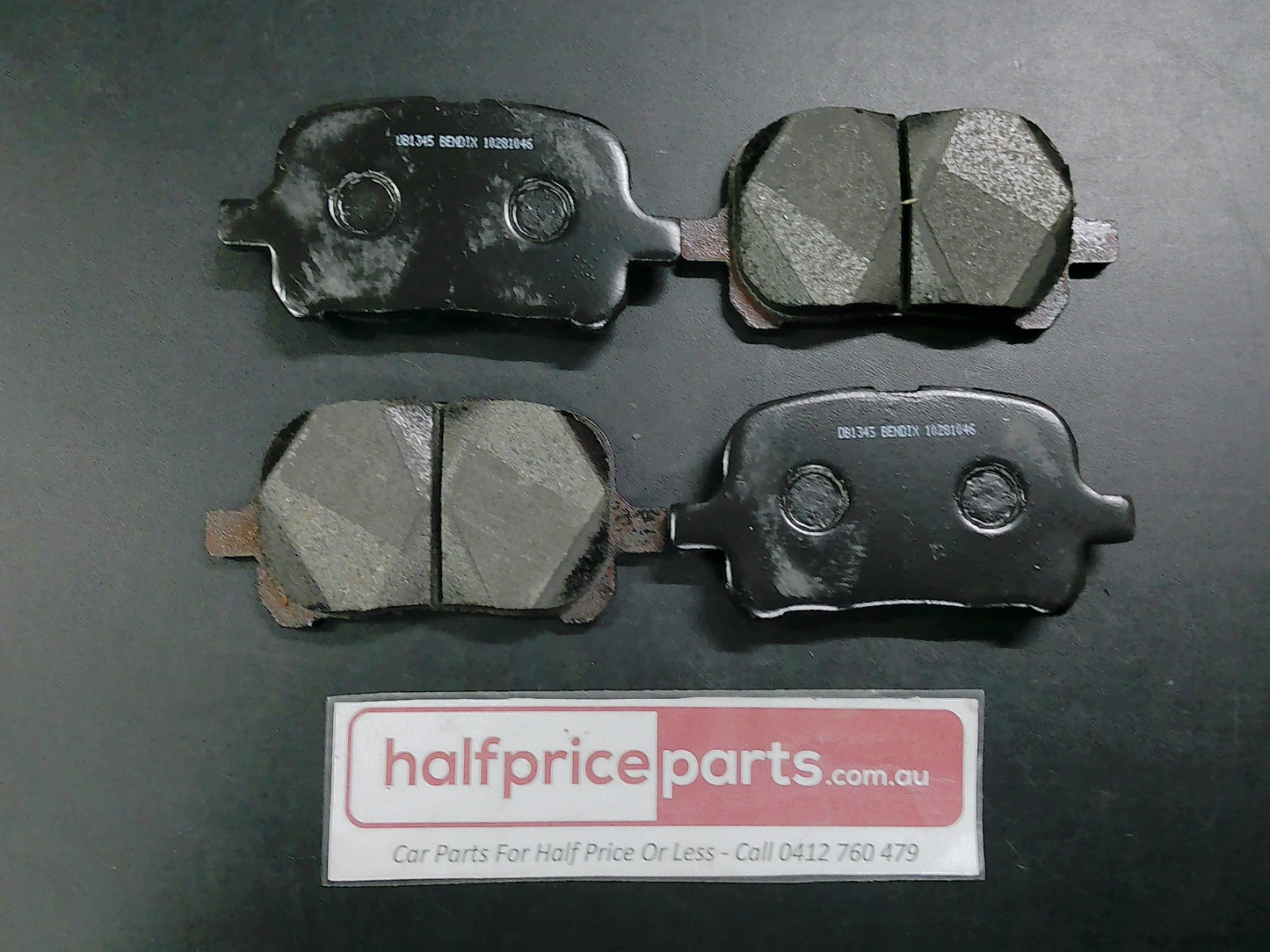 Bendix Front Brake Pad Set Suits Toyota Camry/Tarago/Harrier/Avalon/Lexus ES New Part