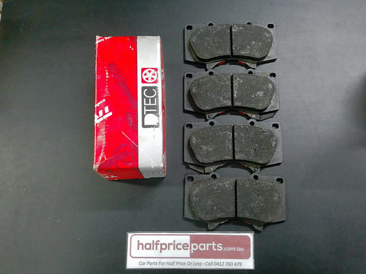 TRW Front Brake Pad Set Suits Mitsubishi Pajero/Toyota Hilux/Landcruiser Prado/FJ Cruiser/Fortuna New Part