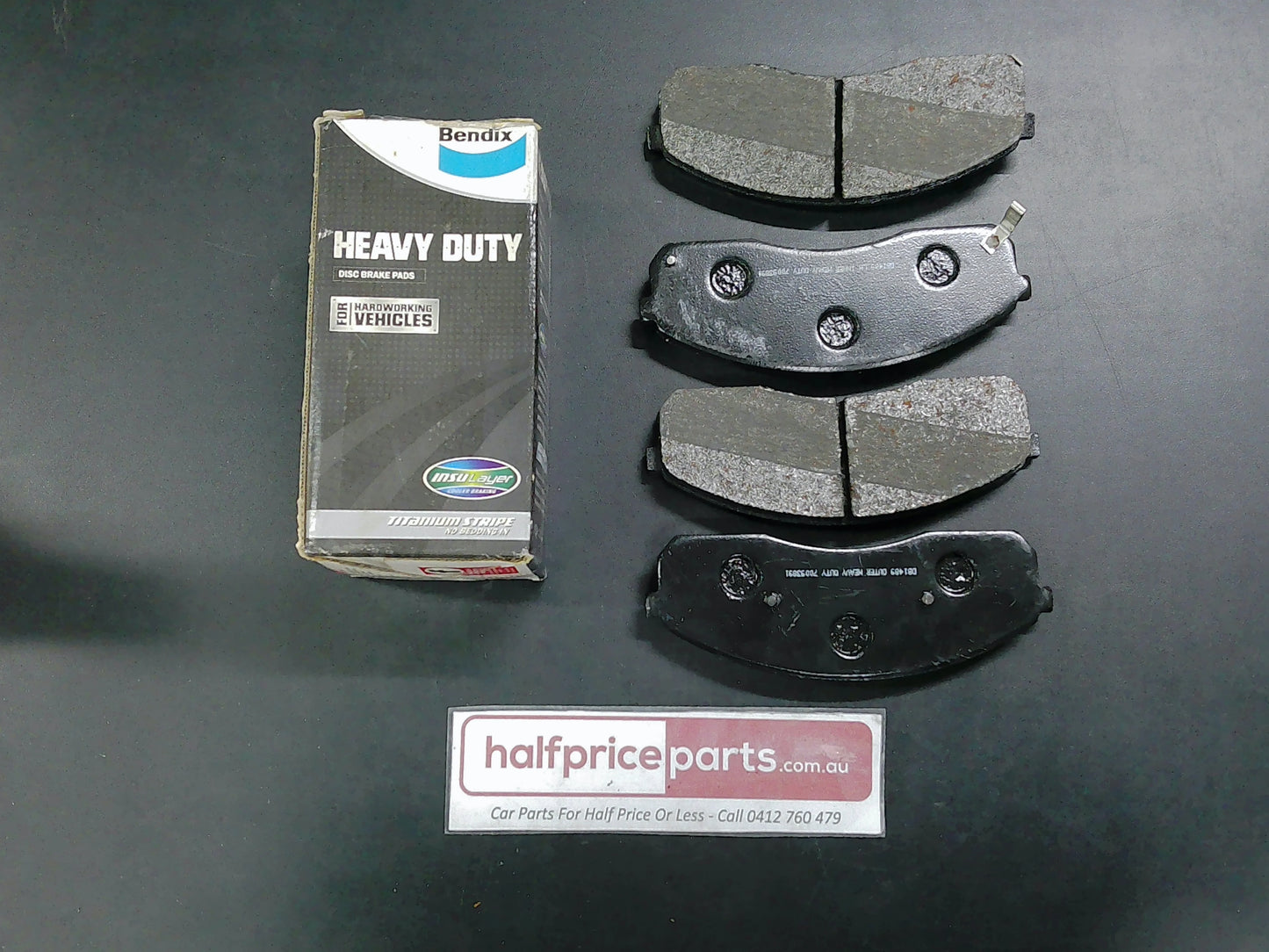 Bendix Heavy Duty Front Brake Pad Set Suits Kia Carnival New Part