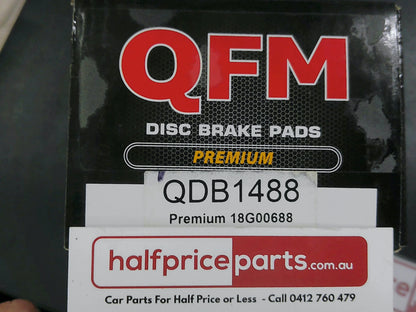 QFM Performance Front Brake Pad Set Suits Toyota Kluger New Part
