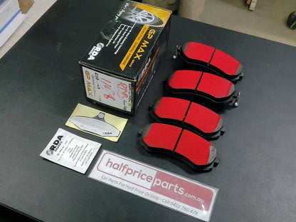 RDA GP Max Rear Disc Brake Pad Set Suits Nissan GU Patrol Y61 New Part