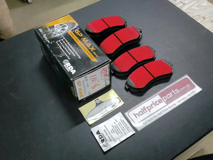 RDA GP Max Rear Disc Brake Pad Set Suits Nissan GU Patrol Y61 New Part