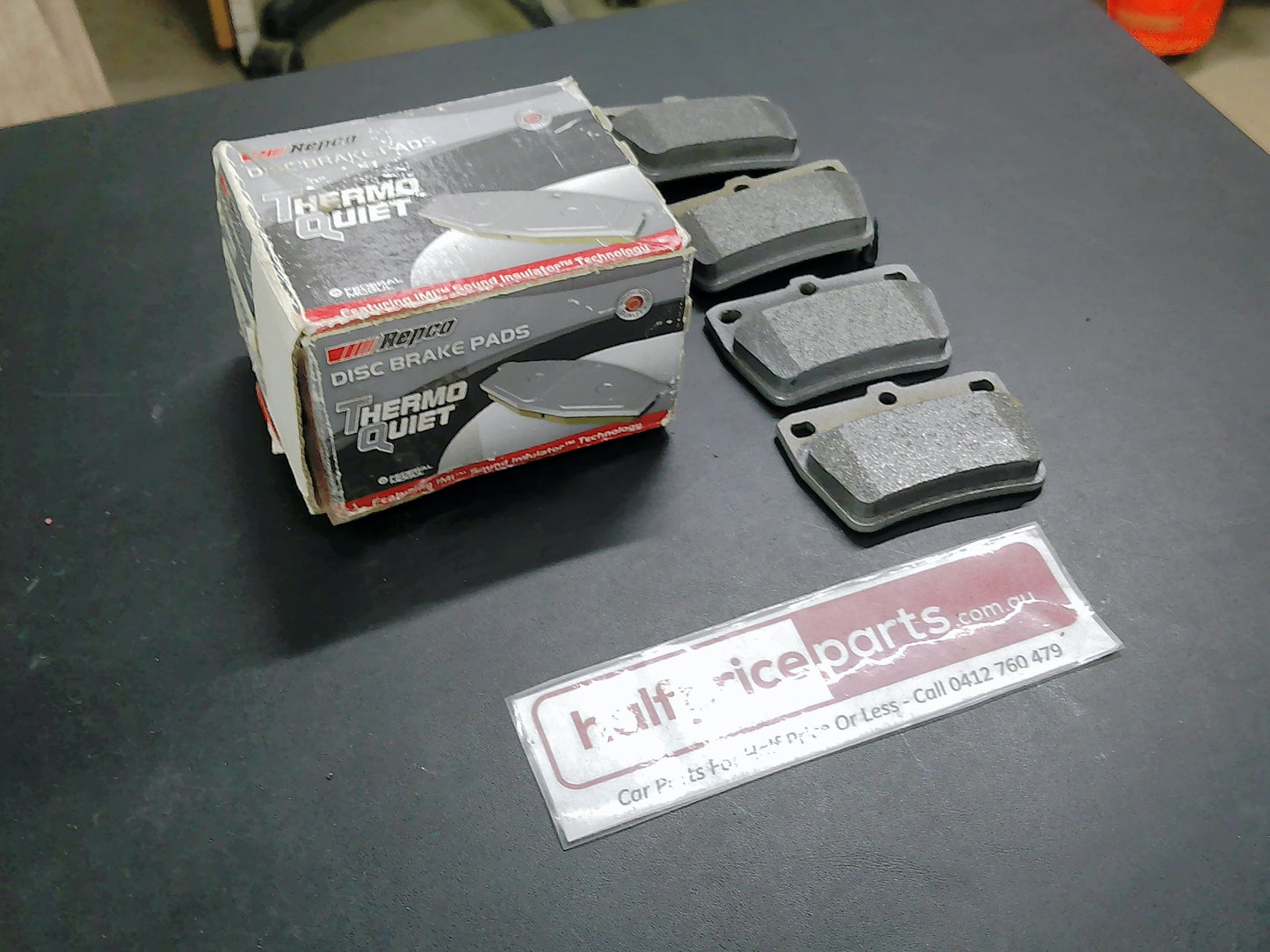 Repco Thermo Quiet Rear Brake Pad Set Suits Toyota Rav4 New Part